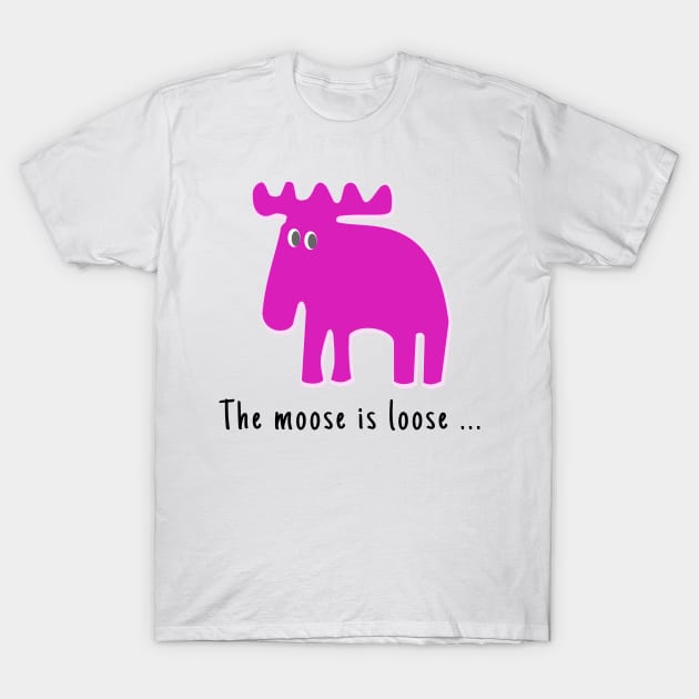 Moose T-Shirt by Aurealis